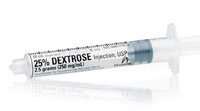 Dextrose Injection 25% PF Inf Plstc Ansyr Syringe 10mL 10/Package
